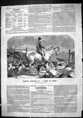 Antique Print 1863 Hunting Sketching Going To Cover Horses Hounds Huntsmen 19th