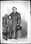 Old Print 1864 Mr John Henderson Master Ring Agricultural Hall Islington 19th