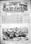 Old 1864 Steeple Chase Sketches Horses Jumping Sport Jockeys Ben Herr Victorian