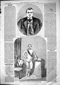 Old 1864 Joe Wormald Aspirant P.R. Championship James Scott Carlisle Victorian
