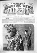 Original Old Antique Print 1864 Portrait Garrick Celebrated Actor Ladies 19th