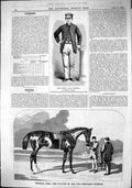 Old 1864 Mick Maley Blewey Pugilist General Peel Two Thousand Guineas Victorian