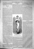 Original Old Antique Print 1864 Portrait Tossy Ward Pugilist Sport Man 19th