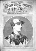 Antique Old Print 1864 Jockey Blair Athol Horse Racing Derby St. Leger Sport