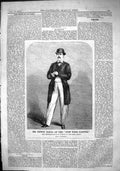 Old 1864 Mr Edwin James New York Clipper Representative Coburn Late M Victorian