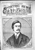 Antique Old Print 1864 Hotspur Celebrated Sporting Writer Moore Williamson 19th
