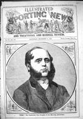 Antique Print 1864 Portrait Nemo Celebrated Turf Prophet Morning Advertiser