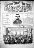 Old 1865 Hall Newcastle Sport Reporter Champion Belt Stakes Wormald T Victorian