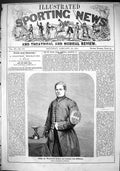 Old Antique Print 1865 Portrait Wise Well-Known Sculler Matched M'Kinney 19th