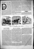 Old 1865 Horses Types Followers Hounds Cockney Animals Sport Huntsmen Victorian