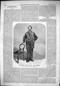 Old Antique Print 1865 Portrait Harry Neville Pugilist Boxing Sport Man 19th