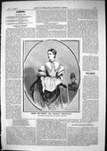 Old 1865 Miss Herbert Famous Comedienne Lessee Royal St. James'S Thea Victorian