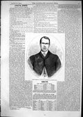 Antique Print 1865 James Brown Oxford Celebrated Long Distance Runner Sport
