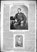 Old Antique Print 1865 Portrait Mr John Camel Heenan Famous Athlete Sport 19th