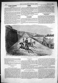 Old Antique Print 1866 Nottingham Steeplechase Horse Racing Jumping Sport 19th