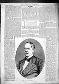 Antique Old Print 1866 Mr Paul Bedford Eminent Comedian Theatre Royal Adelphi