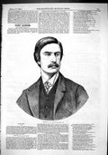 Original Old Antique Print 1866 Portrait Hotspur Prophets Turf Horse Racing
