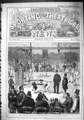 Old 1866 Agricultural Islington Good Friday Sports Cumberland Westmor Victorian
