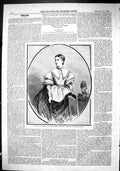 Antique Old Print 1866 Close Season St. James'S Theatre Miss Herbert Woman 19th