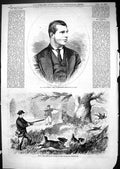 Old 1867 Mr Fred Symes Billiard Player Prince Wales Holkham Preserves Victorian