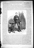 Old Antique Print 1867 James Taylor Newcastle-Upon-Tyne Swimmer Sport Man 19th