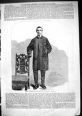 Original Old Antique Print 1867 Portrait Harry Allen Boxing Pugilist Victorian