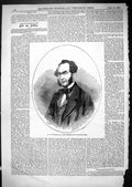 Old Antique Print 1867 Portrait Topham Celebrated Handicapper Sport Man 19th