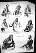 Old 1891 Baccarat Court Case Williams Coventry Somerset Asquith Gill Victorian