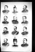 Old 1884 War Routledge Lumsden Jones Burt Strick Clinton Jervis Mello Victorian