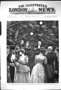 Old 1884 International Health Exhibition Evening Fete Benefit London Victorian