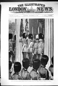 Old 1881 Placing Waterloo Colours Second Battalion Guards Chapel Well Victorian