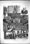 Old 1884 London City Guilds Haberdashers Company Albermann Truscott L Victorian