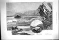 Original Old Antique Print 1885 Lakes Killarney Ireland Gap Dunloe Mountains