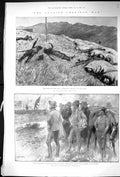 Old 1898 Spanish-American War Hill Santa Rosa General Sumner Standard Victorian