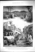 Old Print Play Adelphi Theatre Boys Together Villars Terris Millward 1886 19th