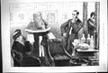 Original Old Antique Print Wigs Wisdom New Judge Court Dressing Room 1886 19th