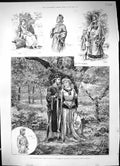 Old 1886 Pastoral Play Fair Rosamund Cannizaro Wood Wimbledon Theatre Victorian