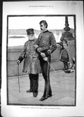 Old Antique Print 1882 Chelsea Embankment Waterloo Tel-El-Kebir Siers War 19th