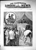 Antique Old Print 1890 Sale Kingsbury Hunters Horses Hunting Season Wollern