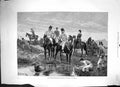 Antique Old Print 1881 Stag Hunting Sport Staghounds Capture Deer Woodville