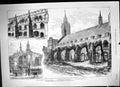 Old 1884 Proposed Restoration Exterior Westminster Hall Palace Yard B Victorian