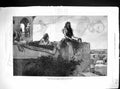 Original Old Antique Print Evening Lounge Ladies Morocco Africa 1879 Victorian