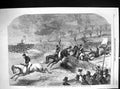 Antique Print 1860 Northampton Steeplechase Horse Race Grand Military GCup 19th