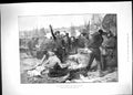 Antique Old Print 1892 La Criee Au Poisson Fish Market Scene Victor Gilbert