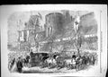 Old Antique Print 1863 Royal Party Curfew Tower Windsor Procession London 19th