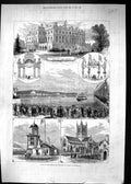 Old 1881 Prince Wales Liverpool Croxeth Hall Lord Sefton Lighthouse N Victorian