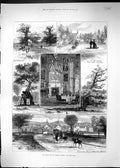 Old 1881 Royal Visit Welbeck Abbey Seven Sisters Porter Oaks Greendal Victorian