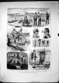 Antique Print 1881 Wimbledon Rifle Shooting Meeting Sport Tents Member Club