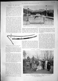 Old 1899 Empress Austria Pont Elizabeth Mentone Sword Belgian Police Victorian