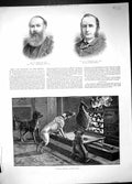 Old 1885 Gorst Webster Law Solicitor Attorney Pet Dogs Fire Cooking D Victorian